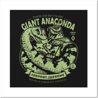 Giant Anaconda Posters and Art